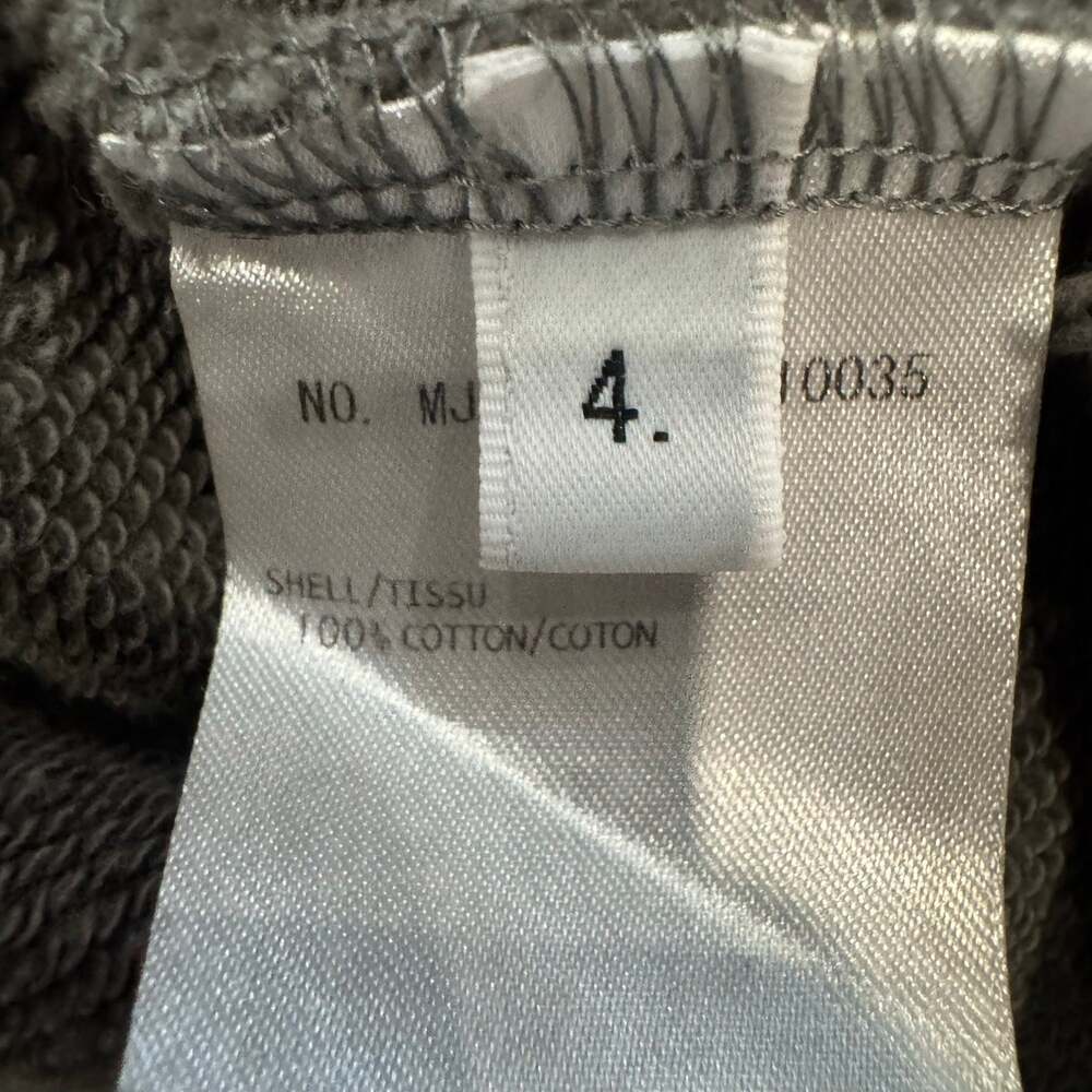 Thom Browne Men's Size 4/XL Classic Loopback 4-Bar Full Zip Hoodie Gray - Picture 5 of 15
